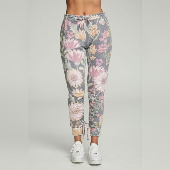 NWT Chaser Drawstring Shirred Cuffed Slim Jogger in OFF WHITE - Picture 4 of 10